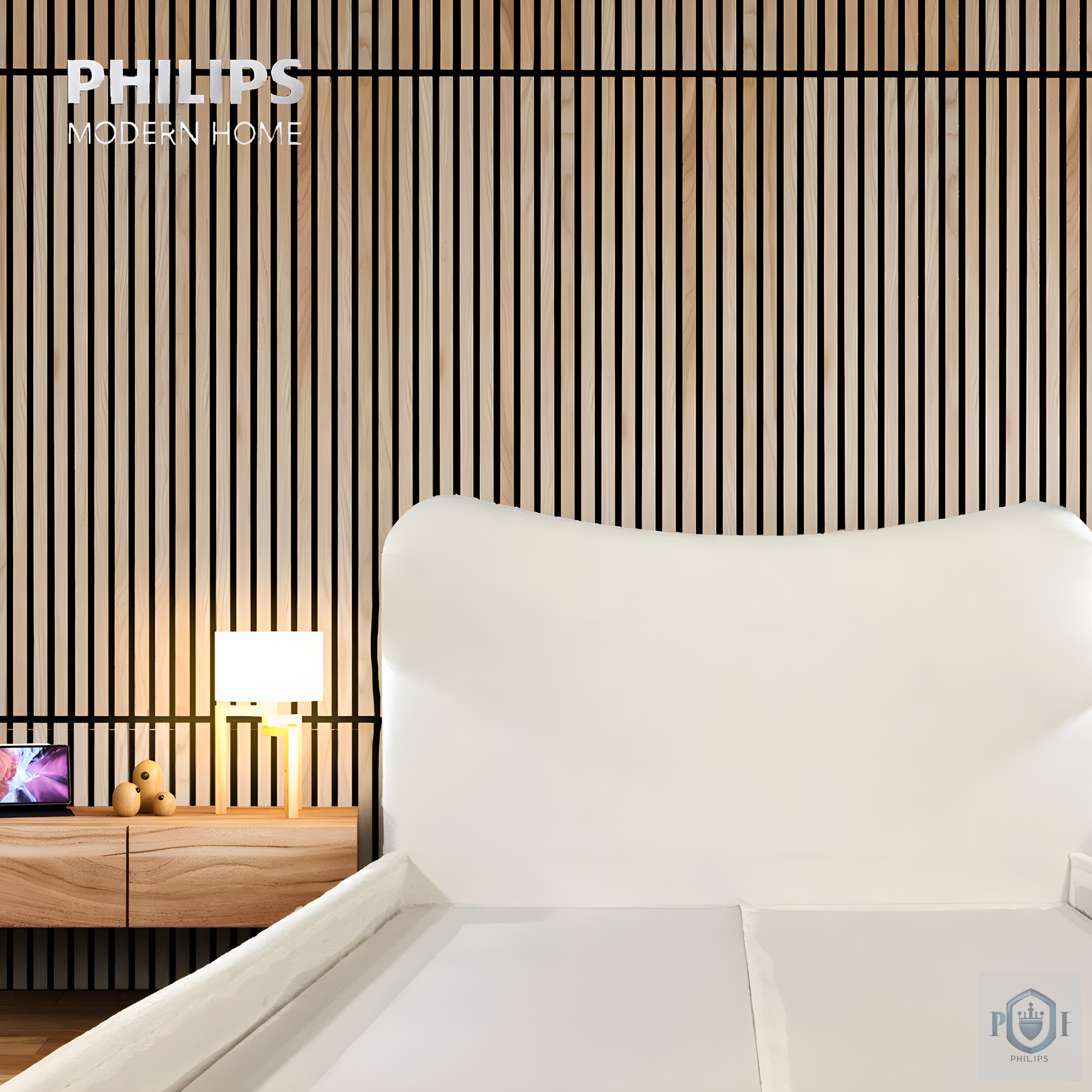 Modern upholstered bed