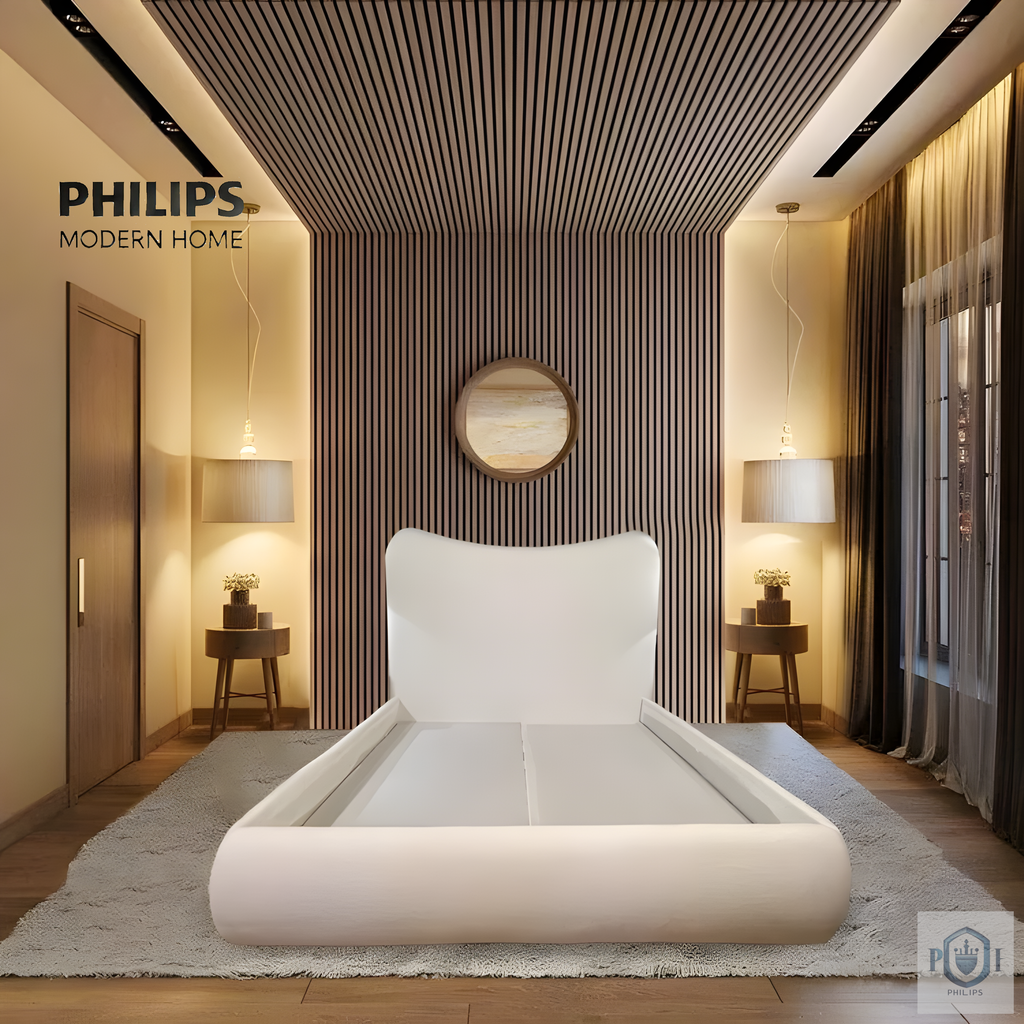 Modern upholstered bed