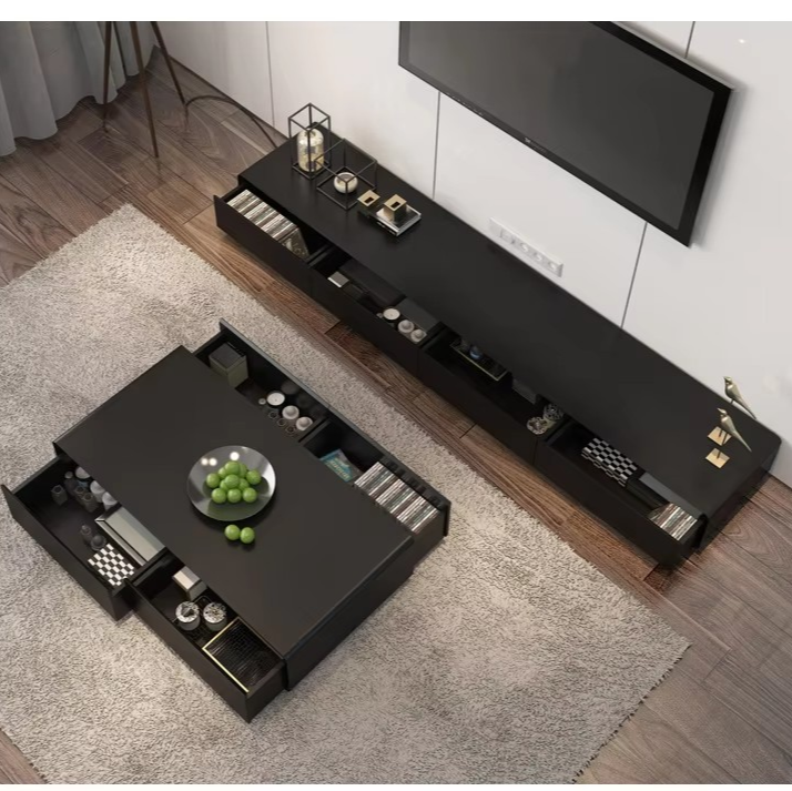 Modern Luxury Nordic Aesthetic Unique Coffee Tables Square Design
