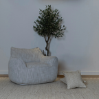 Premium Big Hug Linen Lounge Couch