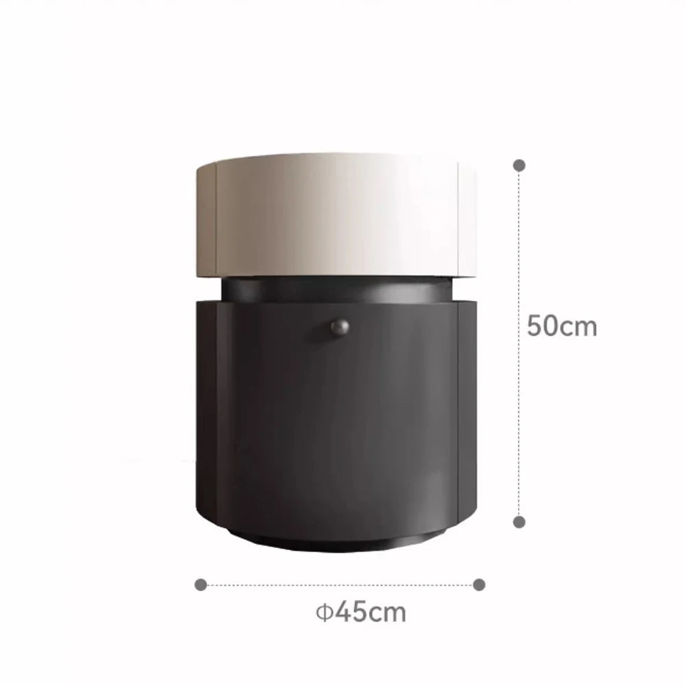 Aesthetic Modern Bed Side Table Storage