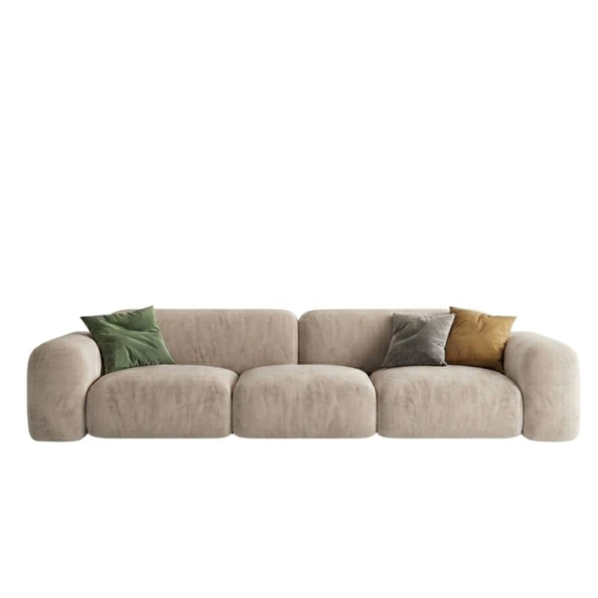 The Stratus Modular Plush Sofa in a 240cm length, featuring a deep-seated cloud comfort design by Philips Modern Homes