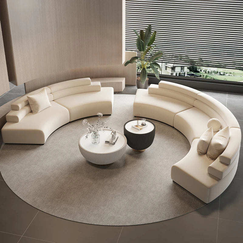 Philips Modern Minimalist Curved Sofa