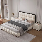 Modish Upholstered Platform Bed