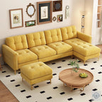 Philips Modern U Shape Style Sofa Set Fully Upholstered