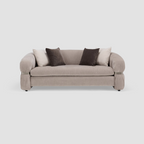 Alexa High Density Padded Foam 2-Seater Sofa In Fully Upholstered