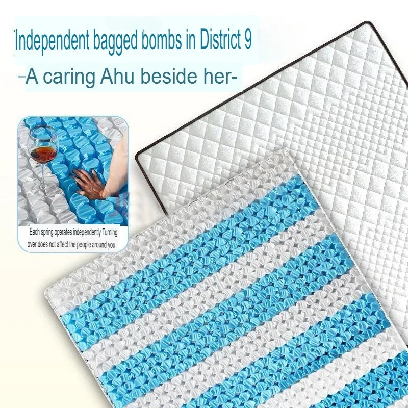 Compressed Roll- Wrapped Pocket Spring Mattress