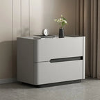 Aesthetic Modern Style  Bed Side Table With 2 Drawers