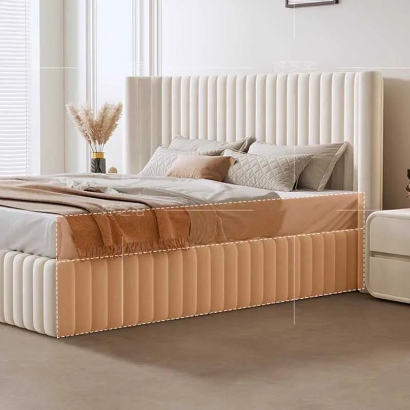 Elegant Modern European Platform Bed