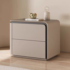 Modern Nordic Bed Side Table With 2 Drawers