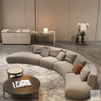 Philips Modern Nordic Luxury Italian Style Sofa